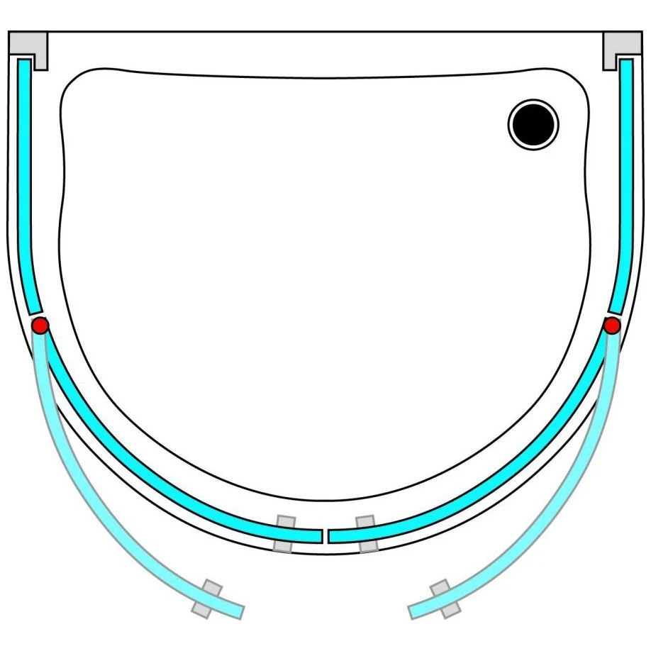 Breuer Espira Halbrunddusche 110 X 90 Cm 6 Breuer Espira Halbrunddusche 110 X 90 Cm – Bild 4