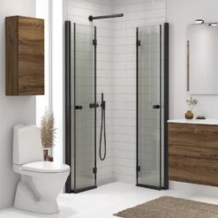 Dansani Match Falttür 69 X 200 Cm Mit Klarglas -Moderne Duschtüren Verkäufe dansani duschkabinen match falttuer 69 x 7121274