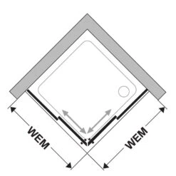 DUSCHOLUX Bella Vita 3 Plus Eckeinstieg 2-teilig A-Teil Maßanfertigung Bis 120 X 200 Cm, Anschlag Links 11 DUSCHOLUX Bella Vita 3 Plus Eckeinstieg 2-teilig A-Teil Maßanfertigung Bis 120 X 200 Cm, Anschlag Links -Moderne Duschtüren Verkäufe duscholux duschwaende bella vita 3 plus 6088546