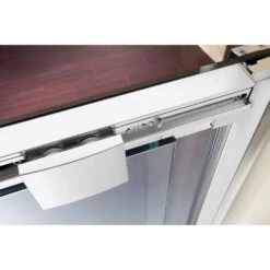 Breuer Panorama Soft & Silent U-Kabine Schiebetür Mit 2 Seitenwänden 80 X 140 X 80 Cm, Anschlag Links