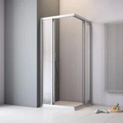 GEO Maw Flex Eckeinstieg Mit 2 Schiebetüren 3-teilig, 80 X 75 X 175 Cm -Moderne Duschtüren Verkäufe hersteller geo maw flex eckeinstiege mit 3782015