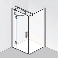 HSK Aperto Drehtür Pendelbar An Nebenteil Für Seitenwand 120 Cm, Anschlag Rechts -Moderne Duschtüren Verkäufe hersteller hsk duschkabinen aperto drehtuer seitenwand 1724788