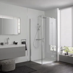 HSK Aperto Drehtür Pendelbar An Nebenteil Für Seitenwand 80 Cm, Anschlag Rechts