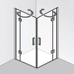 HSK Aperto Eckeinstieg Pendelbar 4-teilig Sonderbreite 130 Cm 12 HSK Aperto Eckeinstieg Pendelbar 4-teilig Sonderbreite 130 Cm -Moderne Duschtüren Verkäufe hersteller hsk duschkabinen aperto eckeinstiege pendelbar 1724866