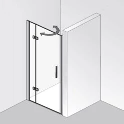 HSK Aperto Drehtür Pendelbar An Nebenteil In Nische 120 Cm Anschlag Links 10 HSK Aperto Drehtür Pendelbar An Nebenteil In Nische 120 Cm Anschlag Links -Moderne Duschtüren Verkäufe hersteller hsk duschkabinen aperto nischentueren drehtuer 1724809