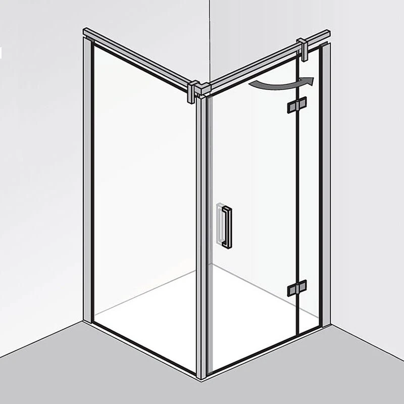 HSK Atelier Plan Drehtür Für Seitenwand 75 Cm Anschlag Rechts 6 HSK Atelier Plan Drehtür Für Seitenwand 75 Cm Anschlag Rechts – Bild 4