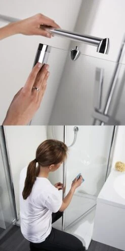 HSK Exklusiv Drehtür Für Wegschwenkbare Seitenwand 90 X 200 Cm Anschlag Links -Moderne Duschtüren Verkäufe hersteller hsk duschkabinen exklusiv drehtuer wegschwenkbare 441758