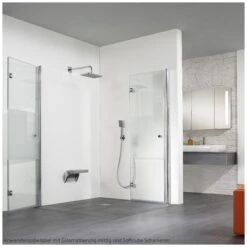 HSK Exklusiv Eckeinstieg Mit Drehfalttür 100 X 100 X 200 Cm Mit Scharniere Softcube -Moderne Duschtüren Verkäufe hersteller hsk duschkabinen exklusiv eckeinstiege drehfalttuer 560644
