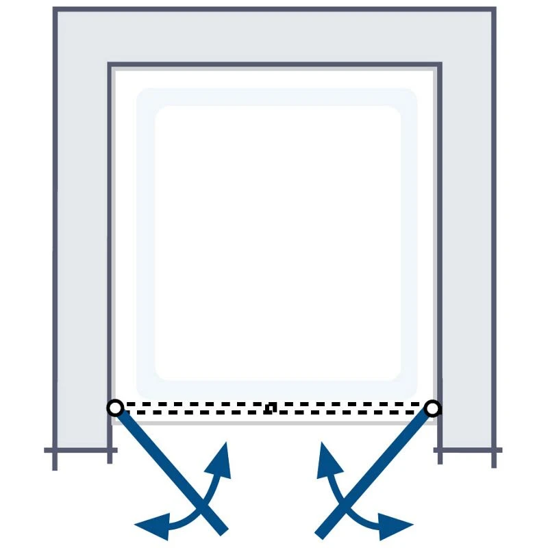 HSK Exklusiv Pendeltür Für Seitenwand 100 X 200 Cm 7 HSK Exklusiv Pendeltür Für Seitenwand 100 X 200 Cm – Bild 5