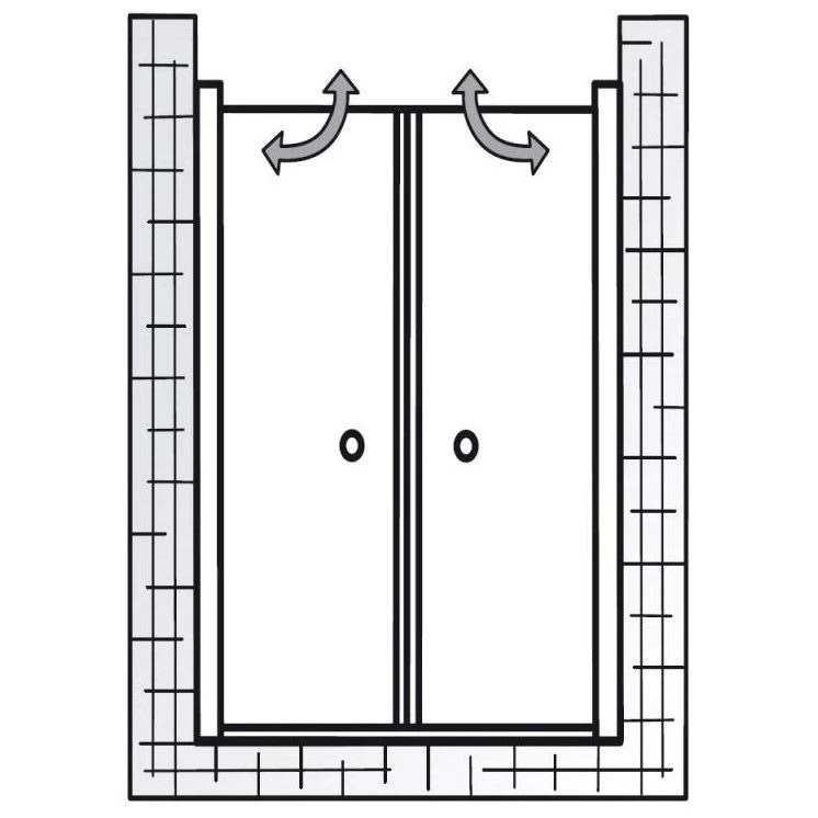 HSK Exklusiv Pendeltür Nische 90 X 200 Cm 3 HSK Exklusiv Pendeltür Nische 90 X 200 Cm