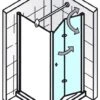 HSK Exklusiv Drehfalttür Für Seitenwand, Softcube, Sondermaß, Anschlag Rechts -Moderne Duschtüren Verkäufe hersteller hsk duschkabinen exklusiv seitenwand drehfalttuer 473293