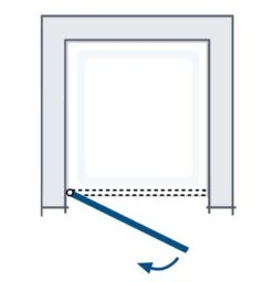 HSK Exklusiv Drehtür Nische 100 X 200 Cm Anschlag Links -Moderne Duschtüren Verkäufe hersteller hsk duschkabinen exklusiv tuere nische 440732