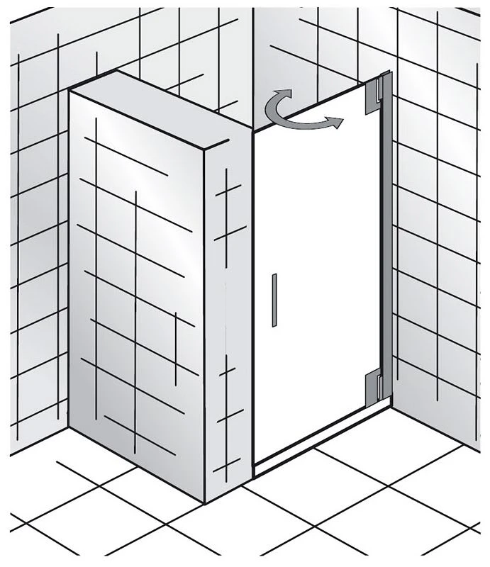 HSK K2P Drehtür 80 Cm, Anschlag Rechts 3 HSK K2P Drehtür 80 Cm, Anschlag Rechts