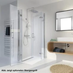 HSK Premium Softcube Drehtüre Eckeinstieg Sondermaß