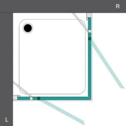 HSK Premium Softcube Drehtüre Eckeinstieg 80 X 80 X 200 Cm 11 HSK Premium Softcube Drehtüre Eckeinstieg 80 X 80 X 200 Cm -Moderne Duschtüren Verkäufe hersteller hsk duschkabinen premium softcube eckeinstieg 1353350