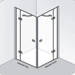 HSK Premium Softcube Drehtüre Eckeinstieg Sondermaß 12 HSK Premium Softcube Drehtüre Eckeinstieg Sondermaß -Moderne Duschtüren Verkäufe hersteller hsk duschkabinen premium softcube eckeinstieg 1390544