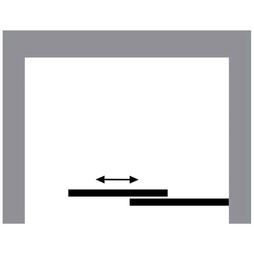 HSK Premium Softcube Gleittür Für Nische 160 Cm 2-teilig, Festelement Rechts 5 HSK Premium Softcube Gleittür Für Nische 160 Cm 2-teilig, Festelement Rechts – Bild 3