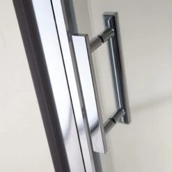 HSK Solida Gleittür 2-teilig Bodenfrei Sondermaß Bis 160 Cm Festelement Rechts Mit Softclose