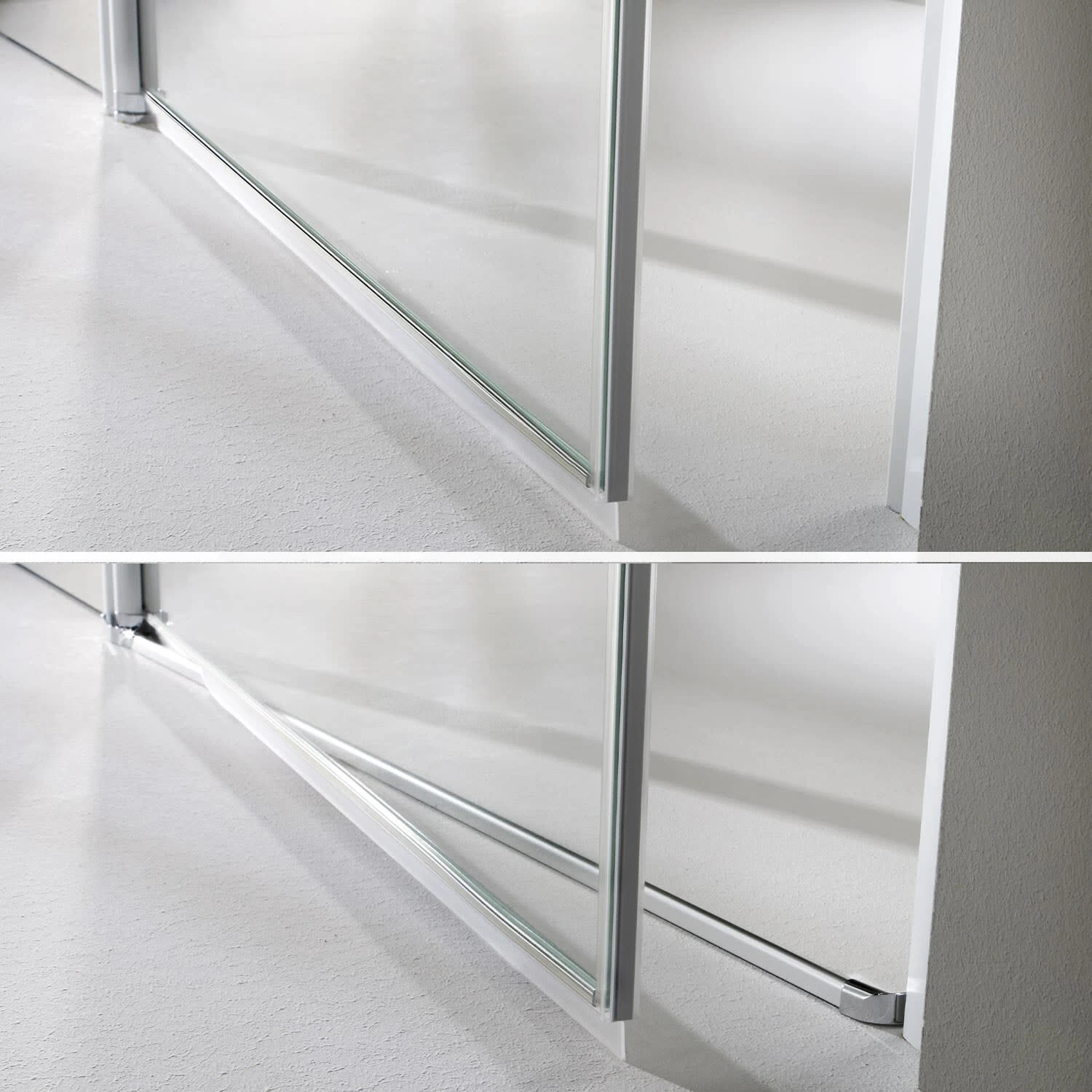 HÜPPE Classics 2 Pendeltür Für Seitenwand 90 X 200 Cm, Glas Ohne Anti-Plaque 8 HÜPPE Classics 2 Pendeltür Für Seitenwand 90 X 200 Cm, Glas Ohne Anti-Plaque – Bild 6