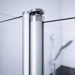 HÜPPE Classics 2 Schwingtür Mit Festteil Für Seitenwand/Eckeinstieg 100 X 200 Cm, Glas Mit Anti-Plaque -Moderne Duschtüren Verkäufe hersteller hueppe classics 2 schwingtuer festem 10615649