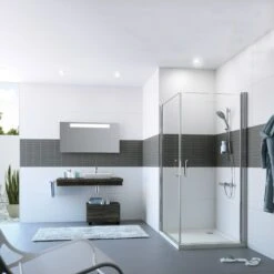 HÜPPE Classics 2 Schwingtüreckeinstieg 90/90 X 190 Cm, Glas Ohne Anti-Plaque 15 HÜPPE Classics 2 Schwingtüreckeinstieg 90/90 X 190 Cm, Glas Ohne Anti-Plaque -Moderne Duschtüren Verkäufe hersteller hueppe classics 2 schwingtuereckeinstieg echtglas 10583924