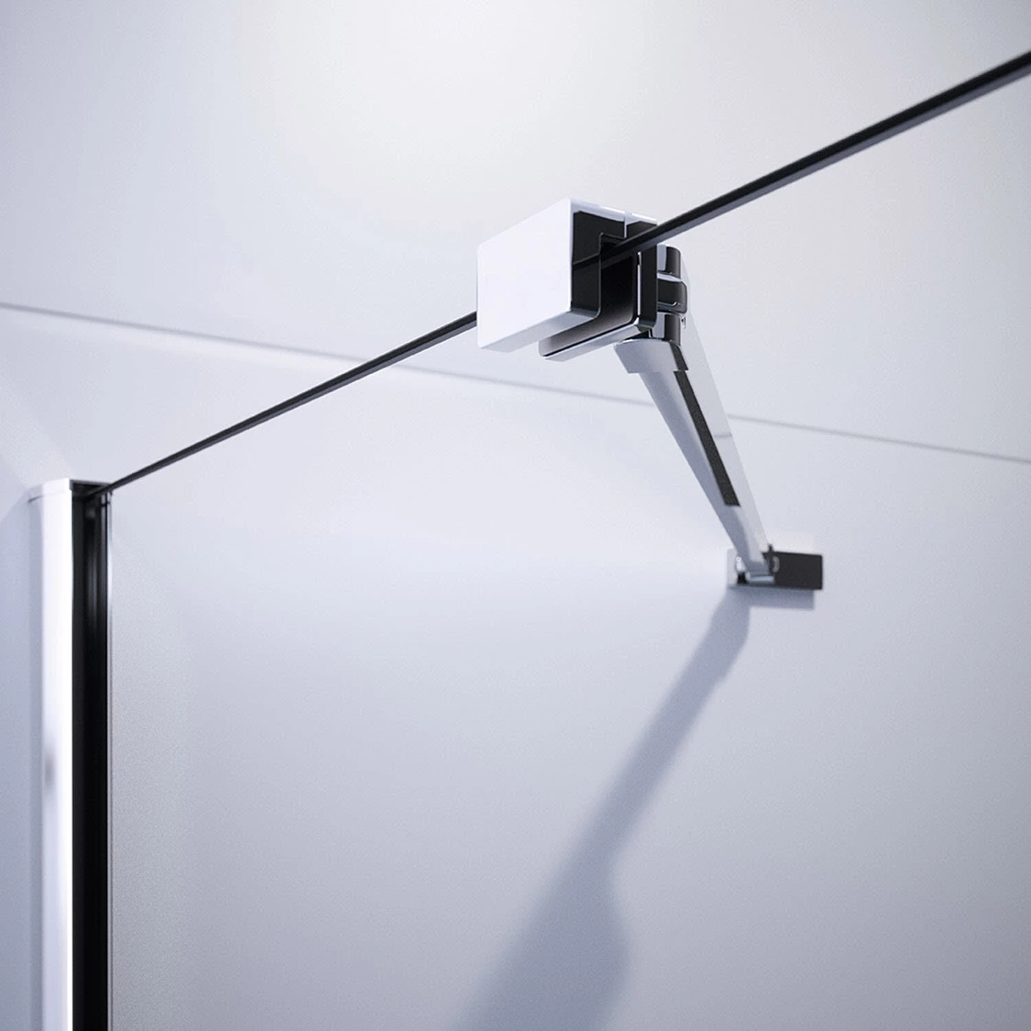 HÜPPE Pulsano 4-Eck Schwingtür Für Seitenwand/Eckeinstieg 100 X 200 Cm, Glas Ohne Anti-Plaque 5 HÜPPE Pulsano 4-Eck Schwingtür Für Seitenwand/Eckeinstieg 100 X 200 Cm, Glas Ohne Anti-Plaque – Bild 3