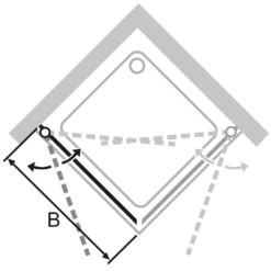HÜPPE Pulsano 4-Eck Schwingtür Für Seitenwand/Eckeinstieg 100 X 200 Cm, Glas Ohne Anti-Plaque 15 HÜPPE Pulsano 4-Eck Schwingtür Für Seitenwand/Eckeinstieg 100 X 200 Cm, Glas Ohne Anti-Plaque -Moderne Duschtüren Verkäufe hersteller hueppe pulsano tuer seitenwand 4 10059938