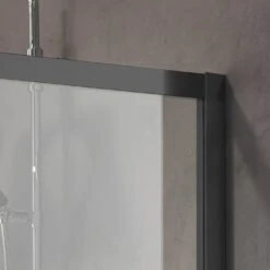 Kermi Dark Edition NICA Eckdusche Schiebetür 140 X 200 Cm, Festfeld Rechts -Moderne Duschtüren Verkäufe hersteller kermi duschkabinen dark edition eckeinstieg 3023012