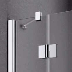 Kermi Liga Eckeinstieg Schwingtür Mit Festteil Für Duschwanne 110 Cm, Halbteil Rechts -Moderne Duschtüren Verkäufe hersteller kermi duschkabinen liga neu eckeinstieg 2457994