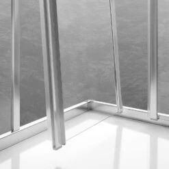 Kermi Liga Gleittür 2-teilig 135 Cm Mit Festfeld Links -Moderne Duschtüren Verkäufe hersteller kermi duschkabinen liga neu gleittuer 2458978