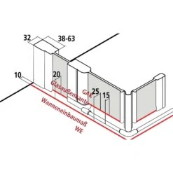 Kermi Liga U-Form Pendel Falttüren Mit Festfeldern 90 X 90 Cm 11 Kermi Liga U-Form Pendel Falttüren Mit Festfeldern 90 X 90 Cm -Moderne Duschtüren Verkäufe hersteller kermi duschkabinen serie liga form 2149483