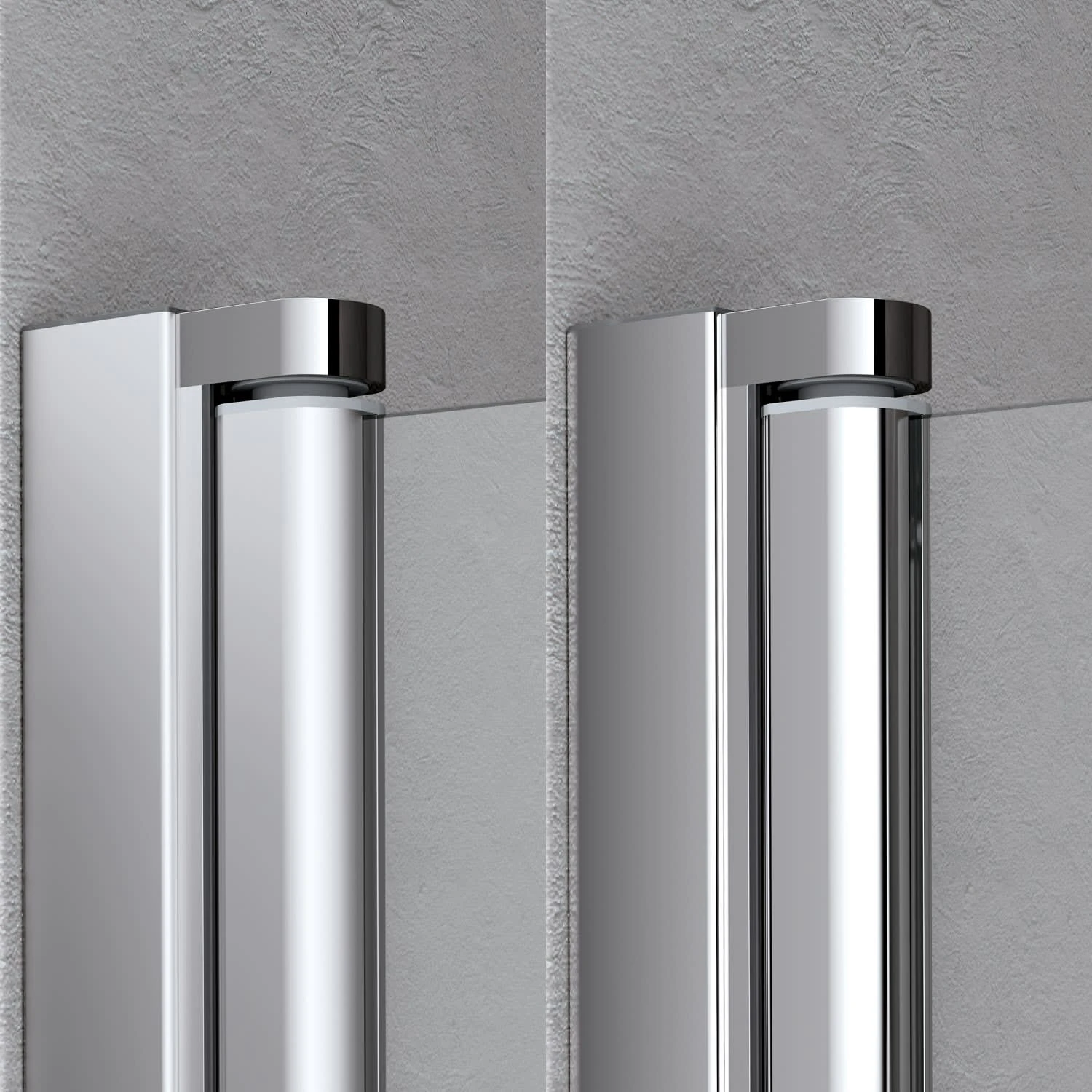 Kermi Liga U-Form Pendel Falttüren Mit Festfeldern 90 X 90 Cm 6 Kermi Liga U-Form Pendel Falttüren Mit Festfeldern 90 X 90 Cm – Bild 4