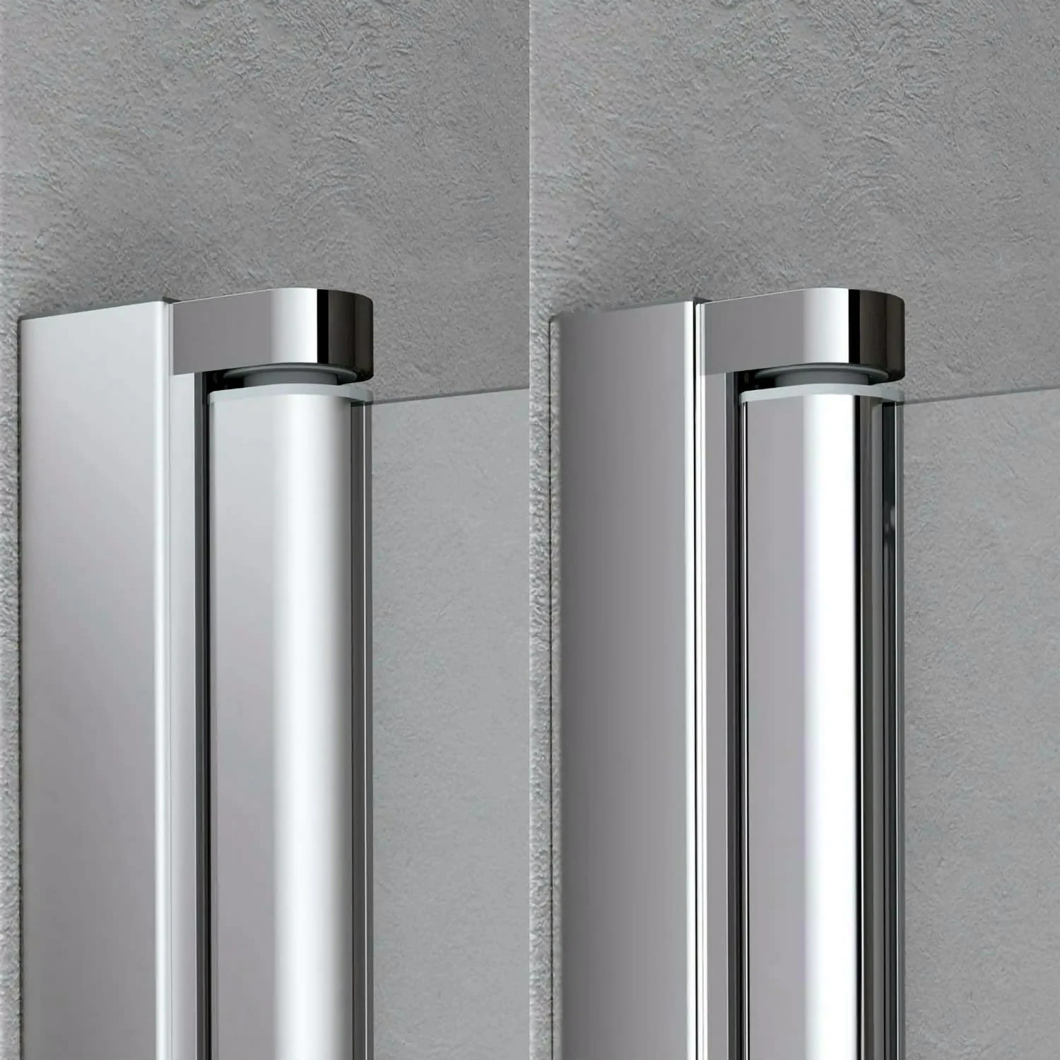 Kermi Liga Pendel-Falttür H: 185 Cm Für Duschwanne 120 Cm Mit 2 Glasflügeln, Anschlag Rechts 4 Kermi Liga Pendel-Falttür H: 185 Cm Für Duschwanne 120 Cm Mit 2 Glasflügeln, Anschlag Rechts – Bild 2