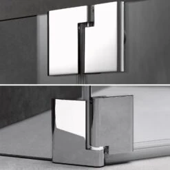 Kermi Pasa XP Fünfeck-Duschkabine 90 X 90 Cm, 43,7 Cm Schenkelmaß, Anschlag Rechts