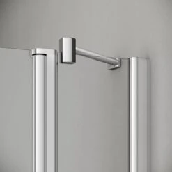 Kermi Pega Pendeltür 1-flügelig Mit Festfeld 90 Cm, Anschlag Rechts -Moderne Duschtüren Verkäufe hersteller kermi duschkabinen serie pega pendeltuer 2145424