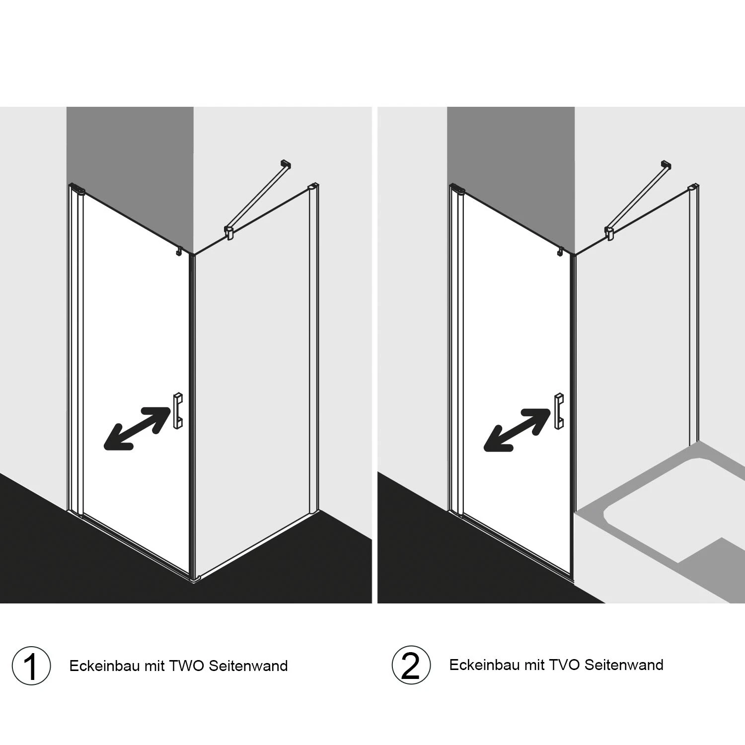 Kermi Pega Pendeltür 1-flügelig 100 Cm, Anschlag Links 5 Kermi Pega Pendeltür 1-flügelig 100 Cm, Anschlag Links – Bild 3