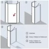 Kermi Ibiza 2000 Fünfeck-Duschkabine 90 X 90 Cm Mit Schwingtür, Anschlag Links, SMW 43,7 Cm -Moderne Duschtüren Verkäufe hersteller kermi serie ibiza 2000 fuenfeck 1199229