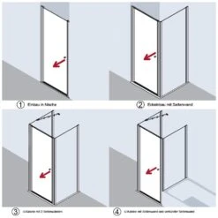Kermi Ibiza 2000 Schwingtür 90 X 200 Cm