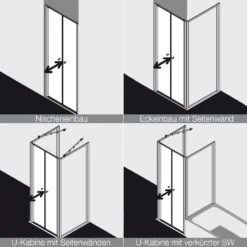 Kermi Nova 2000 Pendeltür 80 X 185 Cm -Moderne Duschtüren Verkäufe hersteller kermi serie nova 2000 pendeltuer 1341774