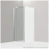 Koralle S800 Pendeltür Für Trennwand 140 Cm Anschlag Links -Moderne Duschtüren Verkäufe hersteller koralle duschkabinen s800 pendeltueren trennwand 568136