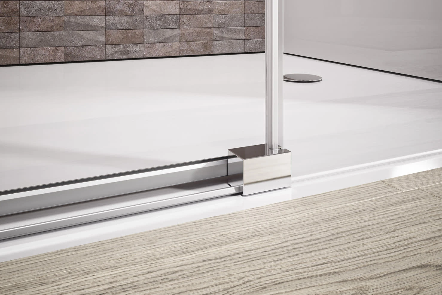 Koralle SL510 Eckdusche EDS2BO Schiebetür 2-teilig, 120 X 200 Cm, Schenkel Rechts 6 Koralle SL510 Eckdusche EDS2BO Schiebetür 2-teilig, 120 X 200 Cm, Schenkel Rechts – Bild 4