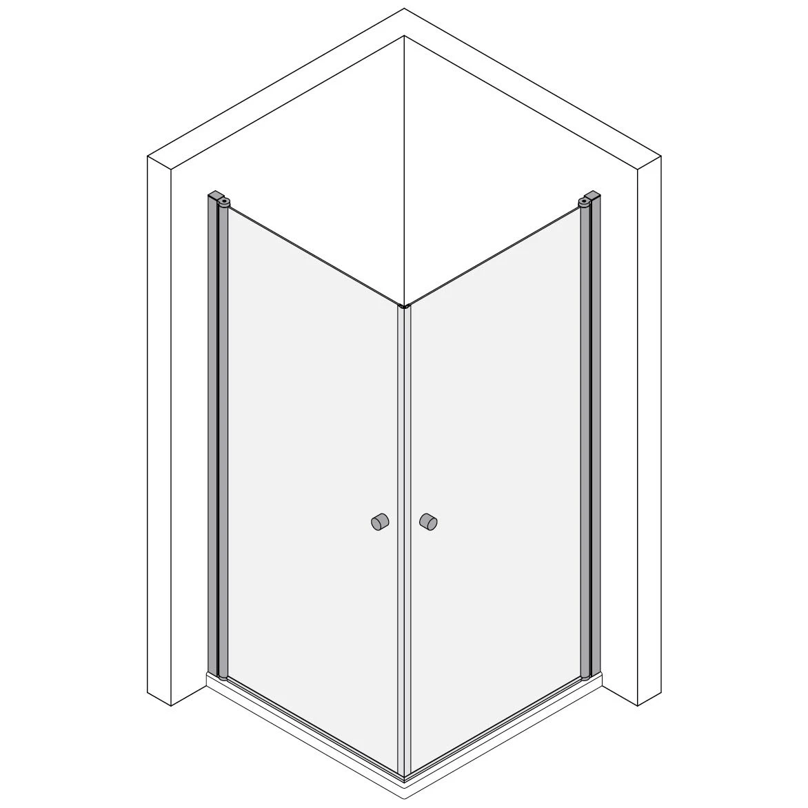 Koralle TwiggyPlus Pendeltür Wandanschlag 80 X 200 Cm 5 Koralle TwiggyPlus Pendeltür Wandanschlag 80 X 200 Cm – Bild 3