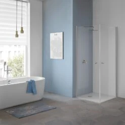 Koralle TwiggyPlus Pendeltür Wandanschlag 90 X 185 Cm -Moderne Duschtüren Verkäufe hersteller koralle duschkabinen twiggyplus eckdusche pendeltuer 2204617