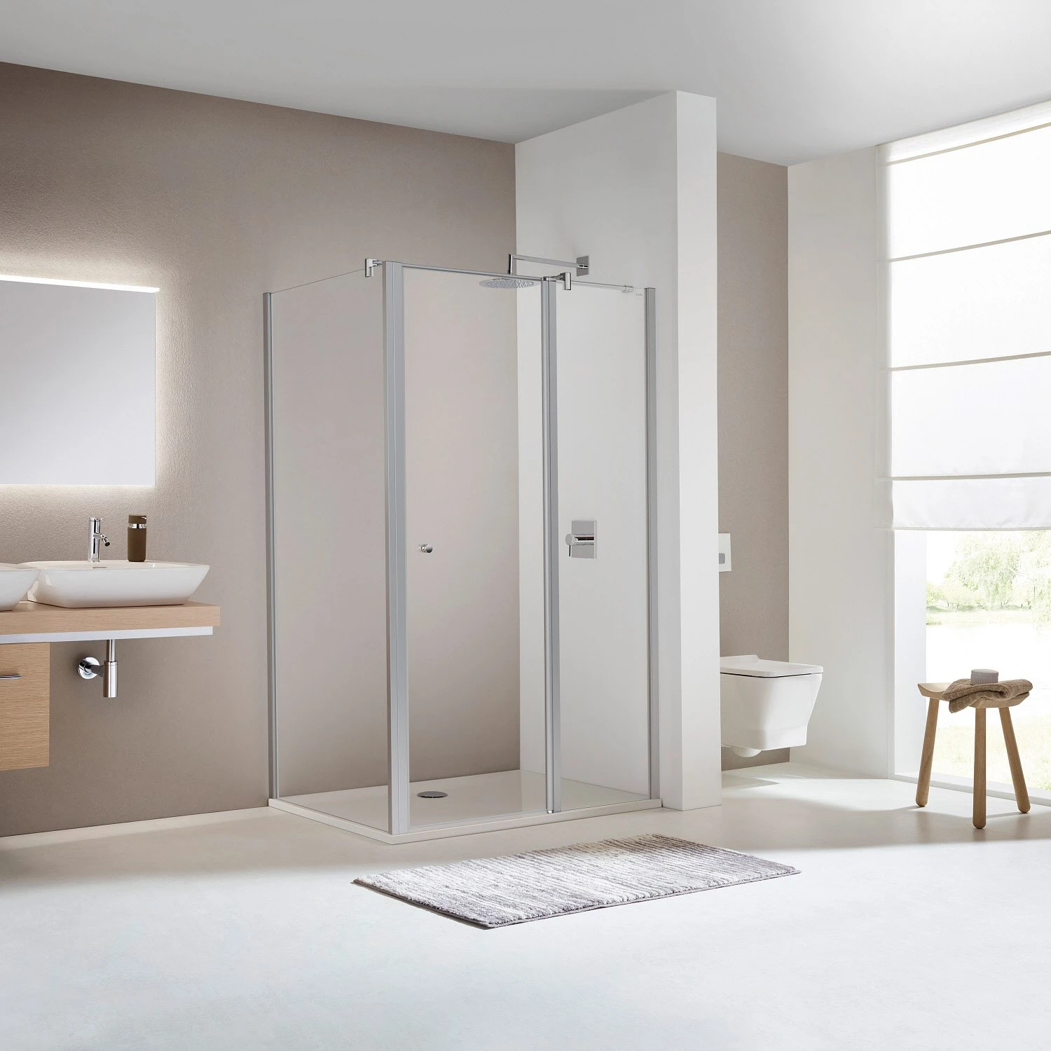 Koralle TwiggyPlus Pendeltür Mit Festelement Für Trennwand Sondermaß 7 Koralle TwiggyPlus Pendeltür Mit Festelement Für Trennwand Sondermaß – Bild 5