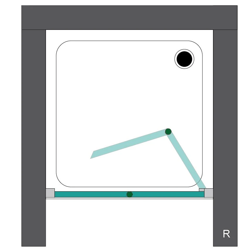 Steinkamp Living Drehfalttür In Nische 90 X 200 Cm Anschlag Rechts Inkl. Easypearl 5 Steinkamp Living Drehfalttür In Nische 90 X 200 Cm Anschlag Rechts Inkl. Easypearl – Bild 3