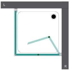 Steinkamp Living Drehfalttür 80 X 200 Cm Für Seitenwand Anschlag Rechts Inkl. Easypearl -Moderne Duschtüren Verkäufe hersteller megabad sortiment duschabtrennungen architekt drehfalttueren 6080131