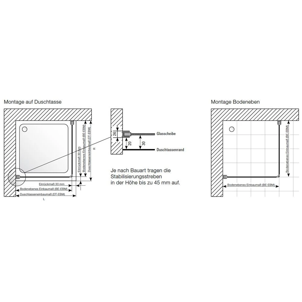 Planplus Eckeinstieg 100 X 100 X 192,8 Cm 6 Planplus Eckeinstieg 100 X 100 X 192,8 Cm – Bild 4