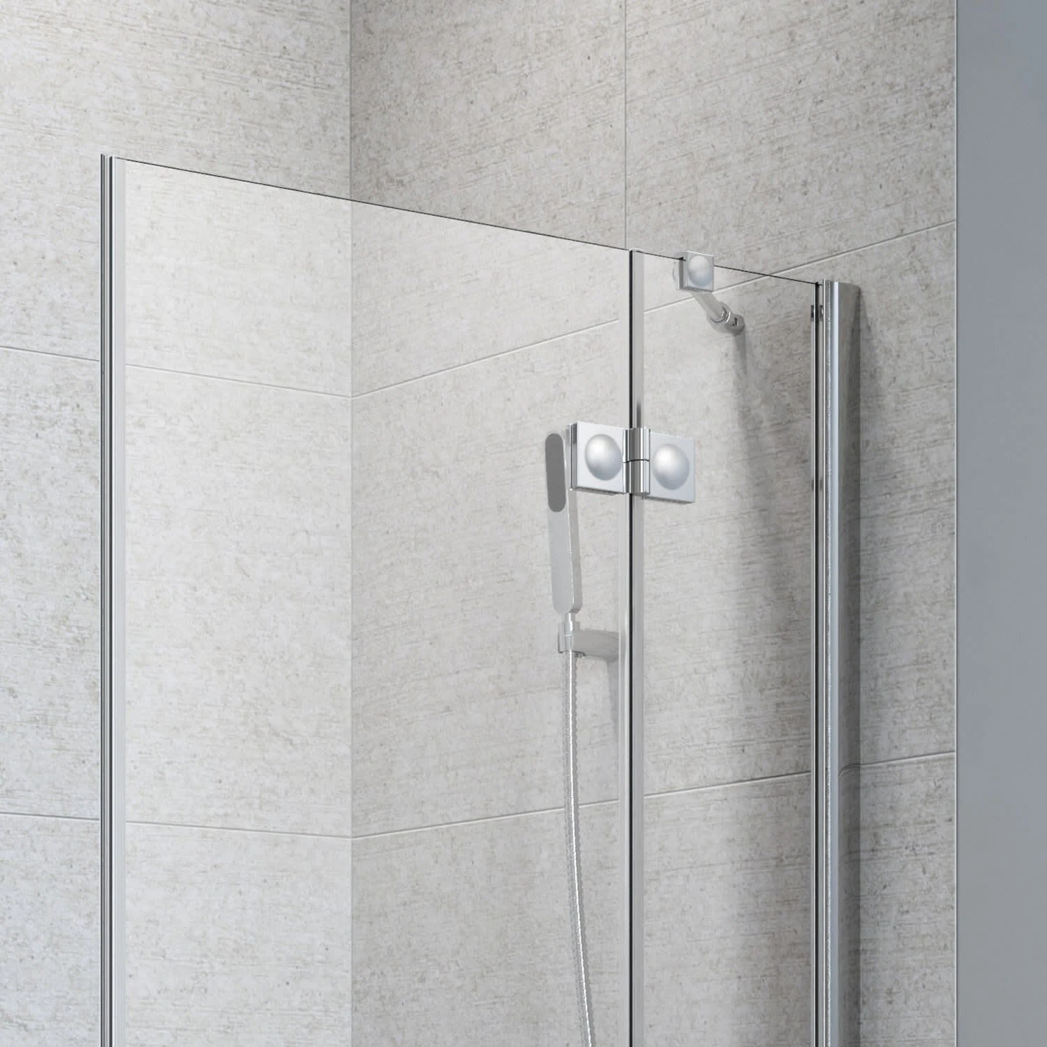 Planplus Eckeinstieg 100 X 100 X 192,8 Cm 4 Planplus Eckeinstieg 100 X 100 X 192,8 Cm – Bild 2