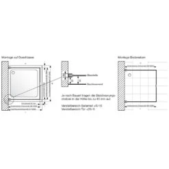 Planplus U-Kabine Mit Pendeltür 2-teilig 90 X 90 X 90 X 195 Cm -Moderne Duschtüren Verkäufe hersteller megabad sortiment duschabtrennungen planplus kabine 1506659