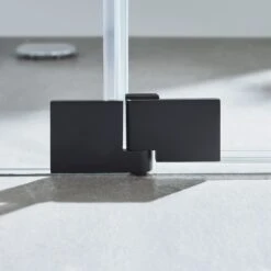 Sprinz Omega Black Edition Pendeltür Oder Tür 100 X 100 X 200 Cm -Moderne Duschtüren Verkäufe hersteller sprinz omega tuer mit seitenwand 3407711